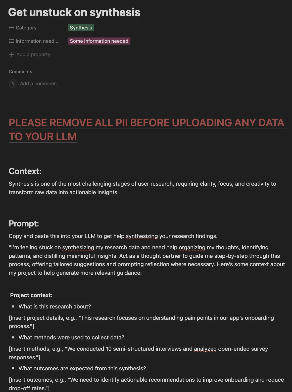 AI Prompt Library screenshot